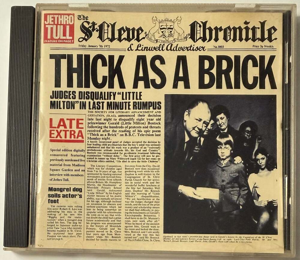 Jethro Tull - Thick As A Brick (1998 CD Remaster)